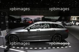 Mercedes C Class 06-07.03.2018. Geneva International Motor Show, Geneva, Switzerland.