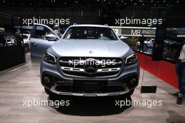 Mercedes Xclass V6 06-07.03.2018. Geneva International Motor Show, Geneva, Switzerland.