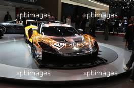 Mclaren Senna GTR 06-07.03.2018. Geneva International Motor Show, Geneva, Switzerland.