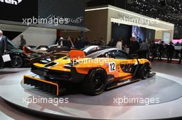 Mclaren Senna GTR 06-07.03.2018. Geneva International Motor Show, Geneva, Switzerland.