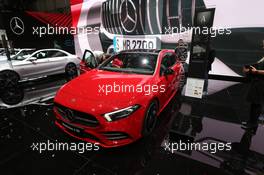 Mercedes A class 06-07.03.2018. Geneva International Motor Show, Geneva, Switzerland.