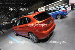 Bmw 2 Active Tourer e 06-07.03.2018. Geneva International Motor Show, Geneva, Switzerland.