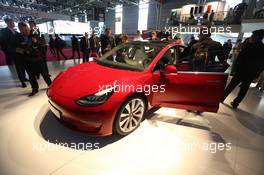  Tesla Model 3 02-03.10.2018. Mondial de l'Automobile Paris, Paris Motorshow, Paris, France