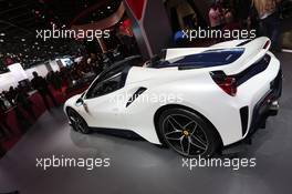  Ferrari 488 Pista Spider 02-03.10.2018. Mondial de l'Automobile Paris, Paris Motorshow, Paris, France