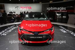 Toyota Corolla Hybrid 02-03.10.2018. Mondial de l'Automobile Paris, Paris Motorshow, Paris, France