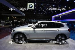  BMW iX3 02-03.10.2018. Mondial de l'Automobile Paris, Paris Motorshow, Paris, France