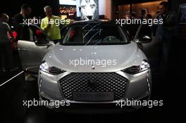  Ds3 Crossback e-tense 02-03.10.2018. Mondial de l'Automobile Paris, Paris Motorshow, Paris, France