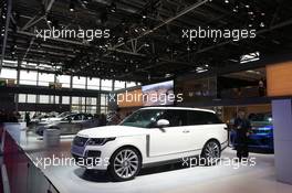  Land Rover stand 02-03.10.2018. Mondial de l'Automobile Paris, Paris Motorshow, Paris, France