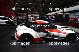  Toyota GR Supra GT racing concept 02-03.10.2018. Mondial de l'Automobile Paris, Paris Motorshow, Paris, France