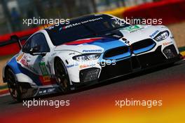 Antonio Felix da Costa (POR) / Tom Blomqvist (GBR) #82 BMW Team MTEK, BMW M8 GTE. 03.05.2018. FIA World Endurance Championship, Round 1, Spa-Francorchamps, Belgium, Thursday.