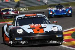 Michael Wainwright (GBR) / Ben Barker (GBR) / Alex Davison (AUS) #86 Gulf Racing Porsche 911 RSR. 05.05.2018. FIA World Endurance Championship, Round 1, Spa-Francorchamps, Belgium, Saturday.