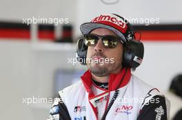 Fernando Alonso (ESP) Toyota Gazoo Racing. 04.05.2018. FIA World Endurance Championship, Round 1, Spa-Francorchamps, Belgium, Friday.