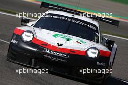 Richard Lietz (AUT) / Gianmaria Bruni (ITA) #91 Porsche GT Team, Porsche 911 RSR. 04.05.2018. FIA World Endurance Championship, Round 1, Spa-Francorchamps, Belgium, Friday.