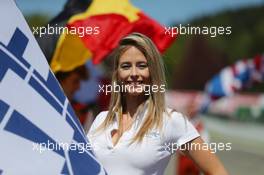 Grid girl. 05.05.2018. FIA World Endurance Championship, Round 1, Spa-Francorchamps, Belgium, Saturday.