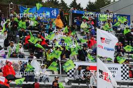 Fans in the grandstand. 14.10.2018. FIA World Endurance Championship, Round 4, Six Hours of Fuji, Fuji, Japan, Sunday.