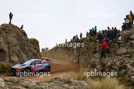 Thierry Neuville (BEL)-Nicolas Gilsoul (BEL) Hyundai i20 WRC, HYUNDAI SHELL MOBIS WRT 26-29.04.2018. FIA World Rally Championship, Rd 5, Rally Argentina, Villa Carlos Paz, Argentina.