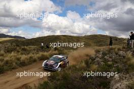 Elfyn Evans (GBR)-Daniel Barritt (GBR) Ford Fiesta WRC, M-Sport World Rally Team 26-29.04.2018. FIA World Rally Championship, Rd 5, Rally Argentina, Villa Carlos Paz, Argentina.
