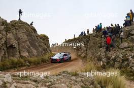 Thierry Neuville (BEL)-Nicolas Gilsoul (BEL) Hyundai i20 WRC, HYUNDAI SHELL MOBIS WRT 26-29.04.2018. FIA World Rally Championship, Rd 5, Rally Argentina, Villa Carlos Paz, Argentina.