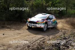 BULACIA WILKINSON, Marco (BOL) - MUSSANO, Fernando (ARG) Ford Fiesta R5 26-29.04.2018. FIA World Rally Championship, Rd 5, Rally Argentina, Villa Carlos Paz, Argentina.