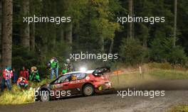 Shakedown, Mads Ostberg (NOR)-  Torstein Eriksen (NOR) Citroen  C3 WRC, CITROEN TOTAL ABU DHABI WRT 04-07.10.2018. FIA World Rally Championship, Rd 11, Wales Rally GB, Deeside, Great Britain.