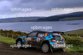 Lukasz Pieniazek (POL) - Przemyslaw Mazur (POL) Skoda Fabia R5, PRINTSPORT 04-07.10.2018. FIA World Rally Championship, Rd 11, Wales Rally GB, Deeside, Great Britain.