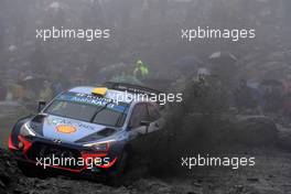 Andreas Mikkelsen (NOR)-Anders Jaeger(NOR) HYUNDAI i20 Coupe WRC, HYUNDAI SHELL MOBIS WRT 04-07.10.2018. FIA World Rally Championship, Rd 11, Wales Rally GB, Deeside, Great Britain.