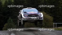 Elfyn Evans (GBR)-Daniel Barritt (GBR) Ford Fiesta WRC, M-Sport World Rally Team 04-07.10.2018. FIA World Rally Championship, Rd 11, Wales Rally GB, Deeside, Great Britain.