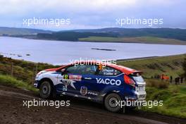 Jean-Baptiste Franceschi (FRA) - Romain Courbon (FRA) Ford Fiesta R2, EQUIPE DE FRANCE FFSA 04-07.10.2018. FIA World Rally Championship, Rd 11, Wales Rally GB, Deeside, Great Britain.