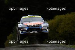 David Bogie (GBR) - John Rowan (IRL) Skoda Fabia R 04-07.10.2018. FIA World Rally Championship, Rd 11, Wales Rally GB, Deeside, Great Britain.