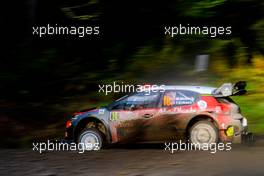 Shakedown, Mads Ostberg (NOR)-  Torstein Eriksen (NOR) Citroen  C3 WRC, CITROEN TOTAL ABU DHABI WRT 04-07.10.2018. FIA World Rally Championship, Rd 11, Wales Rally GB, Deeside, Great Britain.