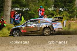 Shakedown, Hayden Paddon (NZL) - Sebastian Marshall (GBR) Hyundai i20 Coupe WRC, Hyundai Shell Mobil WRT 04-07.10.2018. FIA World Rally Championship, Rd 11, Wales Rally GB, Deeside, Great Britain.