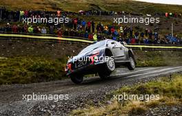 Thierry Neuville (BEL)-Nicolas Gilsoul (BEL) Hyundai i20 WRC, HYUNDAI SHELL MOBIS WRT 04-07.10.2018. FIA World Rally Championship, Rd 11, Wales Rally GB, Deeside, Great Britain.