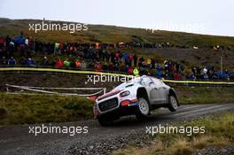 Stephane Lefebvre (FRA) - Gabin Moreau (FRA) Citroen C3 R5, CITROEN TOTAL 04-07.10.2018. FIA World Rally Championship, Rd 11, Wales Rally GB, Deeside, Great Britain.