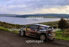 Teemu SUNINEN (FIN) - Mikko MARKKULA (FIN) Ford Fiesta WRC, M-SPORT FORD WRT 04-07.10.2018. FIA World Rally Championship, Rd 11, Wales Rally GB, Deeside, Great Britain.
