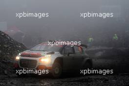 Stephane Lefebvre (FRA) - Gabin Moreau (FRA) Citroen C3 R5, CITROEN TOTAL 04-07.10.2018. FIA World Rally Championship, Rd 11, Wales Rally GB, Deeside, Great Britain.