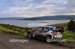 Essapeka Lappi (FIN) Janne Ferm (FIN),TOYOTA YARIS WRC, TOYOTA GAZOO RACING WRT 04-07.10.2018. FIA World Rally Championship, Rd 11, Wales Rally GB, Deeside, Great Britain.