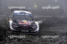 Elfyn Evans (GBR)-Daniel Barritt (GBR) Ford Fiesta WRC, M‚-Sport World Rally Team 04-07.10.2018. FIA World Rally Championship, Rd 11, Wales Rally GB, Deeside, Great Britain.