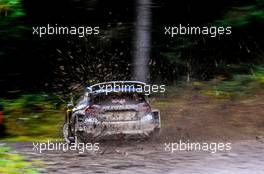 Shakedown, Elfyn Evans (GBR)-Daniel Barritt (GBR) Ford Fiesta WRC, M-Sport World Rally Team 04-07.10.2018. FIA World Rally Championship, Rd 11, Wales Rally GB, Deeside, Great Britain.