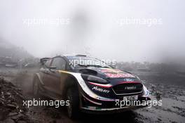 Elfyn Evans (GBR)-Daniel Barritt (GBR) Ford Fiesta WRC, M‚-Sport World Rally Team 04-07.10.2018. FIA World Rally Championship, Rd 11, Wales Rally GB, Deeside, Great Britain.