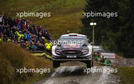 Sv©bastien Ogier (FRA)-Julien Ingrassia (FRA) Ford Fiesta WRC, M-Sport World Rally Team 04-07.10.2018. FIA World Rally Championship, Rd 11, Wales Rally GB, Deeside, Great Britain.
