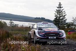 Sebastien Ogier (FRA)-Julien Ingrassia (FRA) Ford Fiesta WRC, M‚-Sport World Rally Team 04-07.10.2018. FIA World Rally Championship, Rd 11, Wales Rally GB, Deeside, Great Britain.