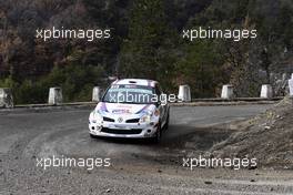 Philippe RAGEAU  (FRA)  - Alexandra RAGEAU  (FRA) RENAULT CLIO 25-28.01.2018 FIA World Rally Championship 2018, Rd 1, Rally Monte Carlo, Monaco, Monte Carlo