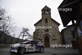 Kevin Abbring (NLD) - Pieter Tsjoen (NLD) Ford Fiesta RC2 R5 25-28.01.2018 FIA World Rally Championship 2018, Rd 1, Rally Monte Carlo, Monaco, Monte Carlo