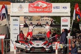 3rd place, Jari-Matti Latvala (FIN)-Miikka Anttila (FIN) Toyota Yaris WRC, Toyota Gazoo Racing WRT 25-28.01.2018 FIA World Rally Championship 2018, Rd 1, Rally Monte Carlo, Monaco, Monte Carlo