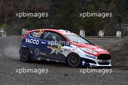 Jean-Baptiste (FRA) - Romain Courbon (FRA) Ford Fiesta 25-28.01.2018 FIA World Rally Championship 2018, Rd 1, Rally Monte Carlo, Monaco, Monte Carlo
