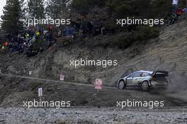 Bryan BouffIer (FRA) - Xavier Panseri (FRA) FORD FIESTA WRC, M-SPORT FORD WORLD RALLY TEAM 25-28.01.2018 FIA World Rally Championship 2018, Rd 1, Rally Monte Carlo, Monaco, Monte Carlo
