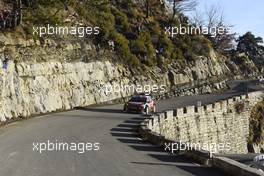 Craig Breen (IRL)-Scott Martin (GBR) Citroen C3 WRC, Citroen Total Abu Dhabi WRT 25-28.01.2018 FIA World Rally Championship 2018, Rd 1, Rally Monte Carlo, Monaco, Monte Carlo