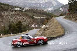 Nicolas Ciamin (FRA) - Thibault De La Haye (FRA) Abarth 124 25-28.01.2018 FIA World Rally Championship 2018, Rd 1, Rally Monte Carlo, Monaco, Monte Carlo