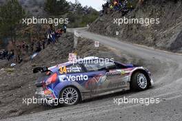 Kevin Abbring (NLD) - Pieter Tsjoen (NLD) Ford Fiesta RC2 R5 25-28.01.2018 FIA World Rally Championship 2018, Rd 1, Rally Monte Carlo, Monaco, Monte Carlo