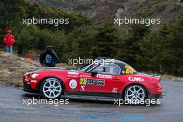 Nicolas Ciamin (FRA) - Thibault De La Haye (FRA) Abarth 124 25-28.01.2018 FIA World Rally Championship 2018, Rd 1, Rally Monte Carlo, Monaco, Monte Carlo